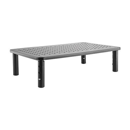 Brateck Height Adjustable Steel Monitor/Laptop Stand (370x235x120mm) Fit Screen Size 13'-32' Weight CapacityUp to 20kg- Black Brateck Height Adjustable Steel Monitor/Laptop Stand (370x235x120mm) Fit Screen Size 13'-32' Weight CapacityUp to 20kg- Black